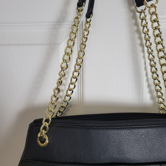 Anne Klein Shoulder Bag-Black - Picture 3 of 10